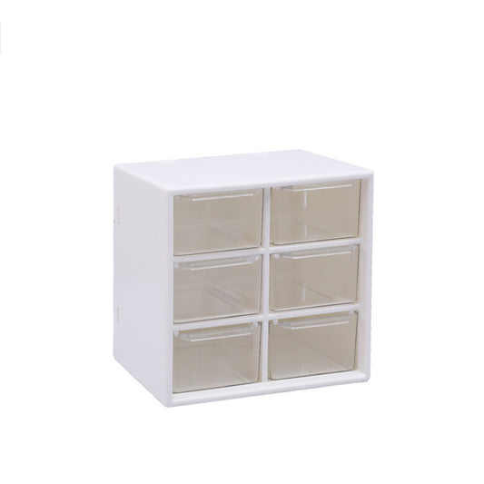 Clear Desk Organizer Box for pens cables and stationery