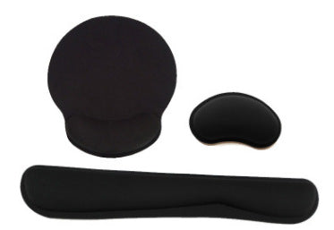 Soft Keyboard and Mouse Wrist Rest Set for comfortable typing