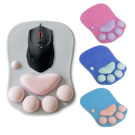 Cat Paw Wrist Rest for cute cozy gaming desk